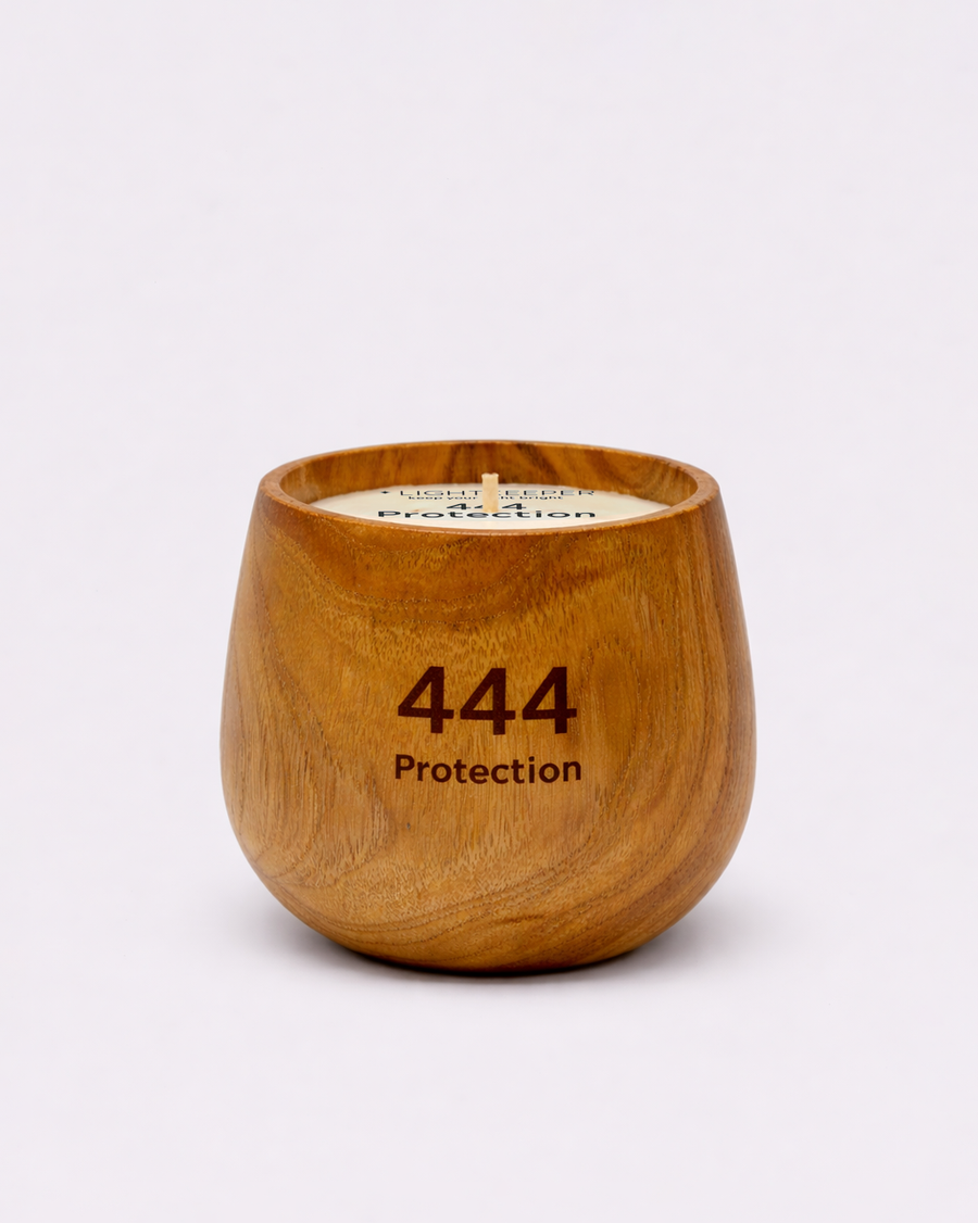 444 Angel Sign Candle – Protection + Guiding Light