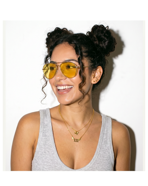 Bee Spirit Guide Necklace – Wisdom + Divine Drive