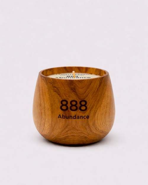 888 Angel Sign Candle – Abundance + Prosperity