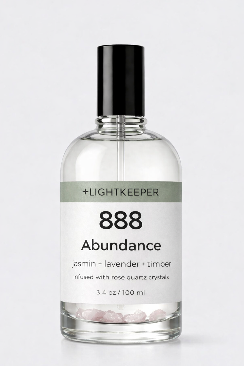 888 'Abundance' Spray- Jasmine + Lavender + Timber