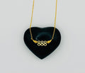 888 Angel Number Necklace – Abundance