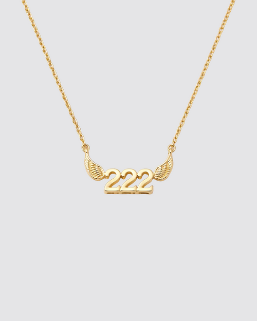 222 Angel Number Necklace – Alignment