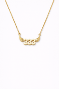 333 Angel Number Necklace – Support