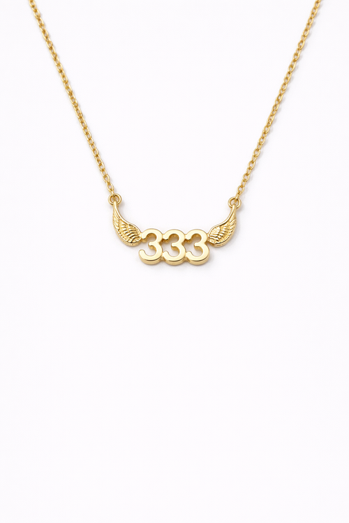 333 Angel Number Necklace – Support