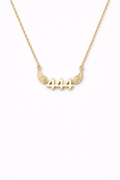 444 Angel Number Necklace – Protection + Divine Support