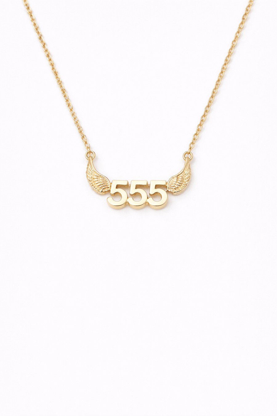 555 Angel Number Necklace – Change + Growth