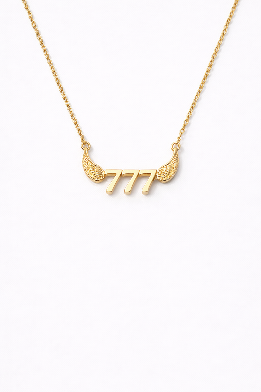 777 Angel Number Necklace – Spiritual Awakening