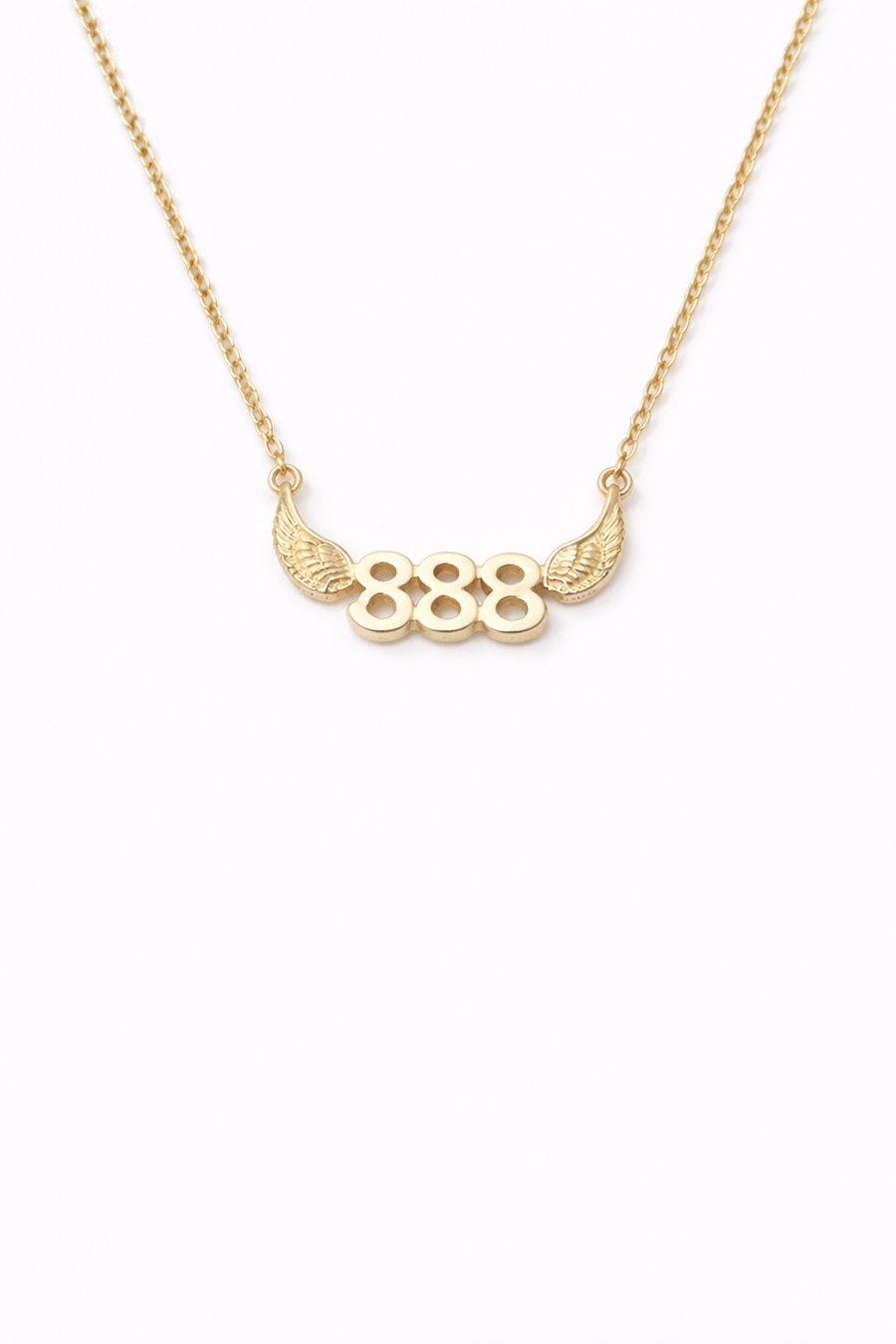 888 Angel Number Necklace – Abundance