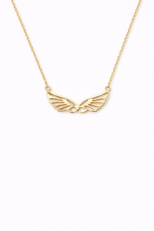 Angel Wings Spirit Guide Necklace – Love + Fearless Flight