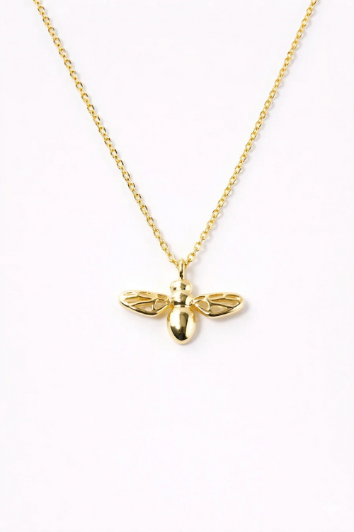 Bee Spirit Guide Necklace – Wisdom + Divine Drive