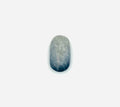 Black Obsidian & Clear Quartz Palm Stone- Protection & Clarity