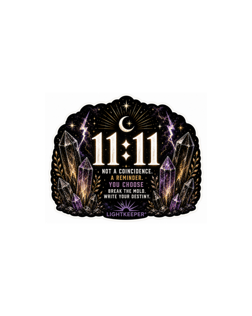 11:11 Sticker — Chosen Path, Not Coincidence