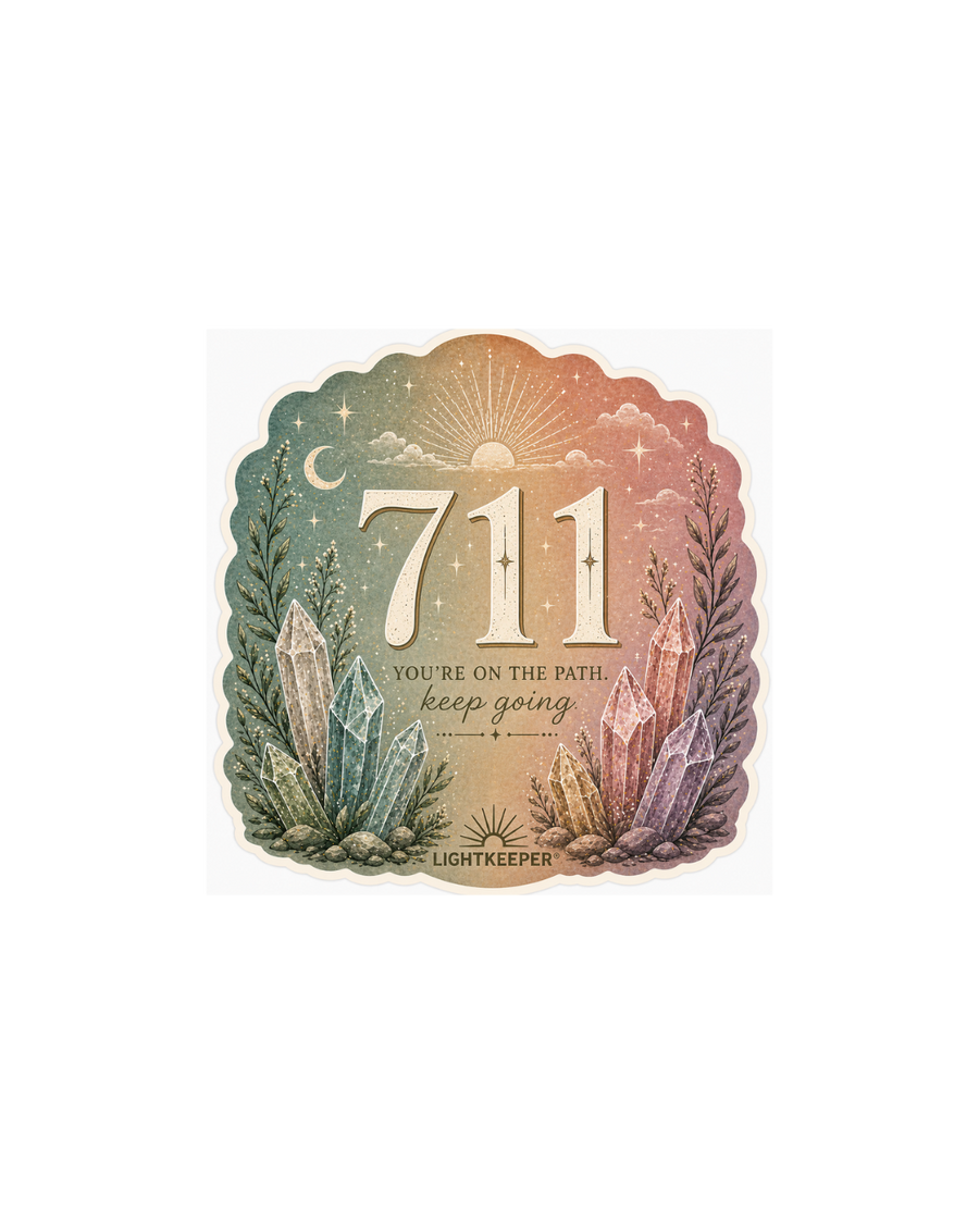 711 Sticker — Trusting the Path, Not Rushing It