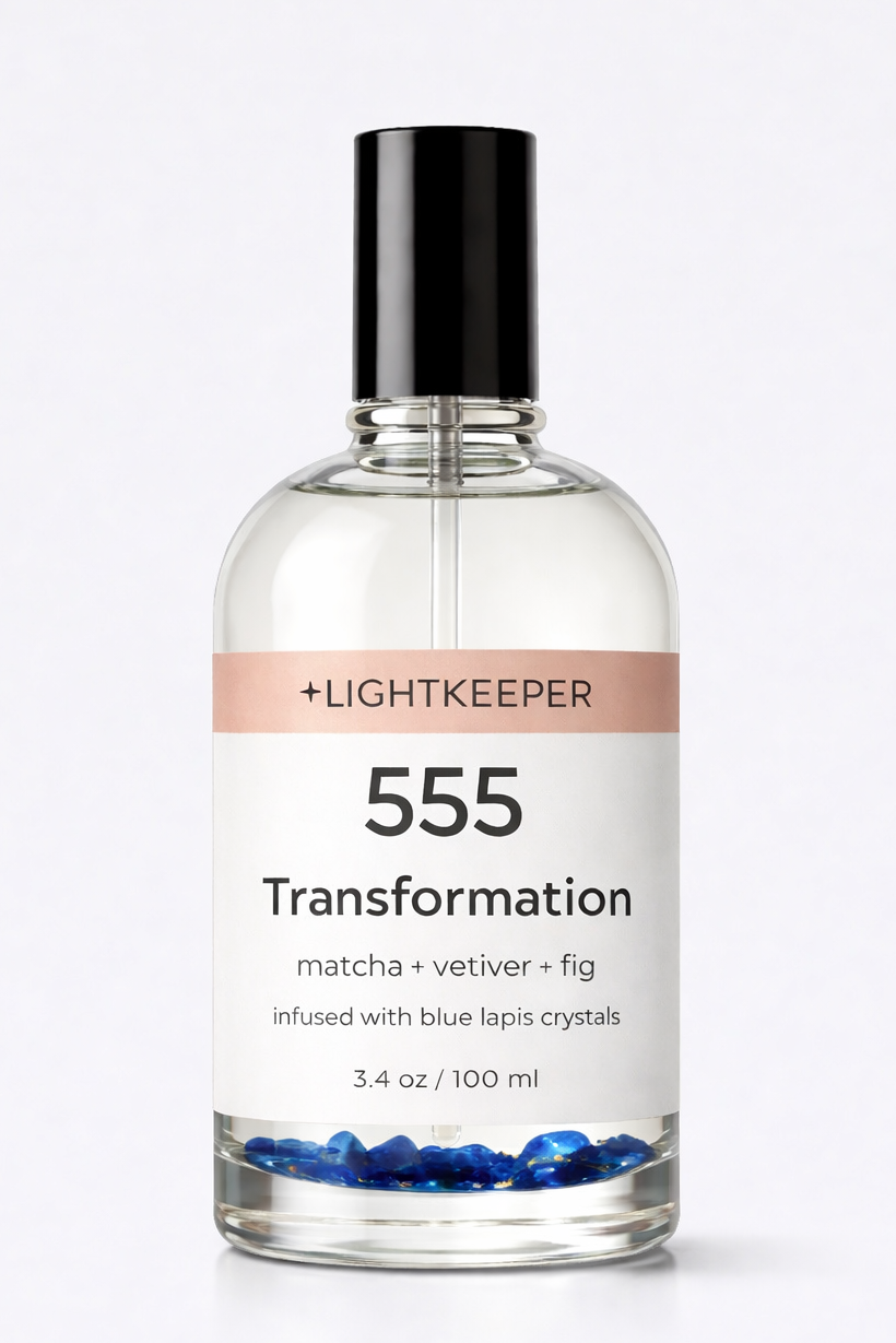555 'Transformation + Change' Spray- Matcha + Vetiver + Fig