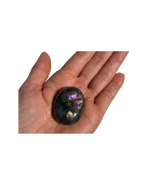Labradorite Palm Stone- Illumination