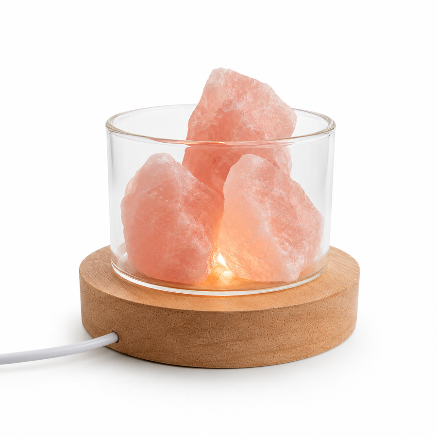 Crystal Glow Lamp- Calm and Protect