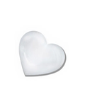 Selenite Carved Heart- Charge & Cleanse