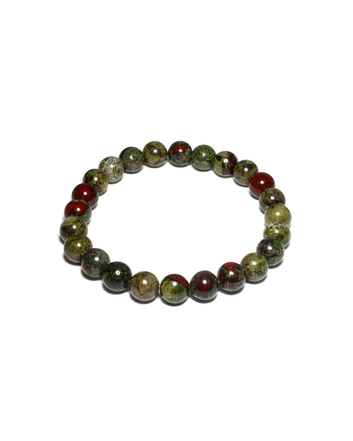 Dragon Blood Stone Bracelet- Health + Wellness