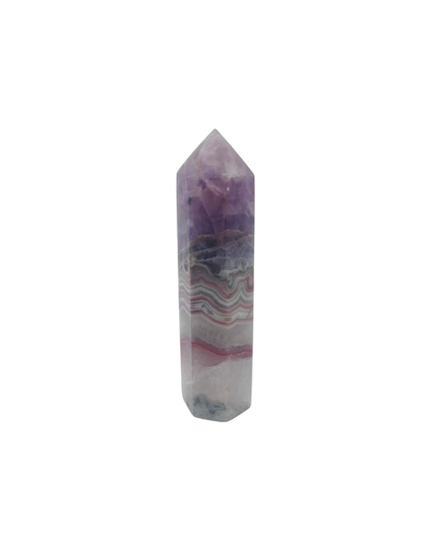Amethyst Lace Agate Point- Balance
