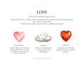 Love Crystal Set