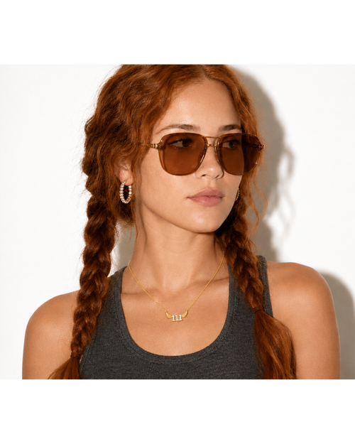 111 Angel Number Necklace – Intuition
