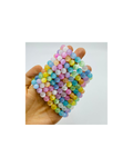 Aura Selenite Rainbow Bracelet- Energy Cleansing