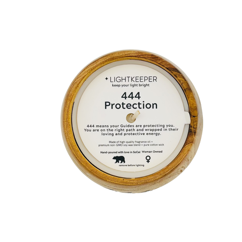444 Angel Sign Candle – Protection + Guiding Light