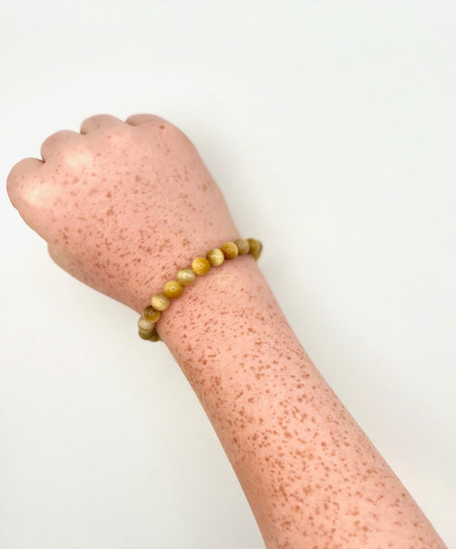 Gold Tiger's Eye Flash Bracelet- Confidence